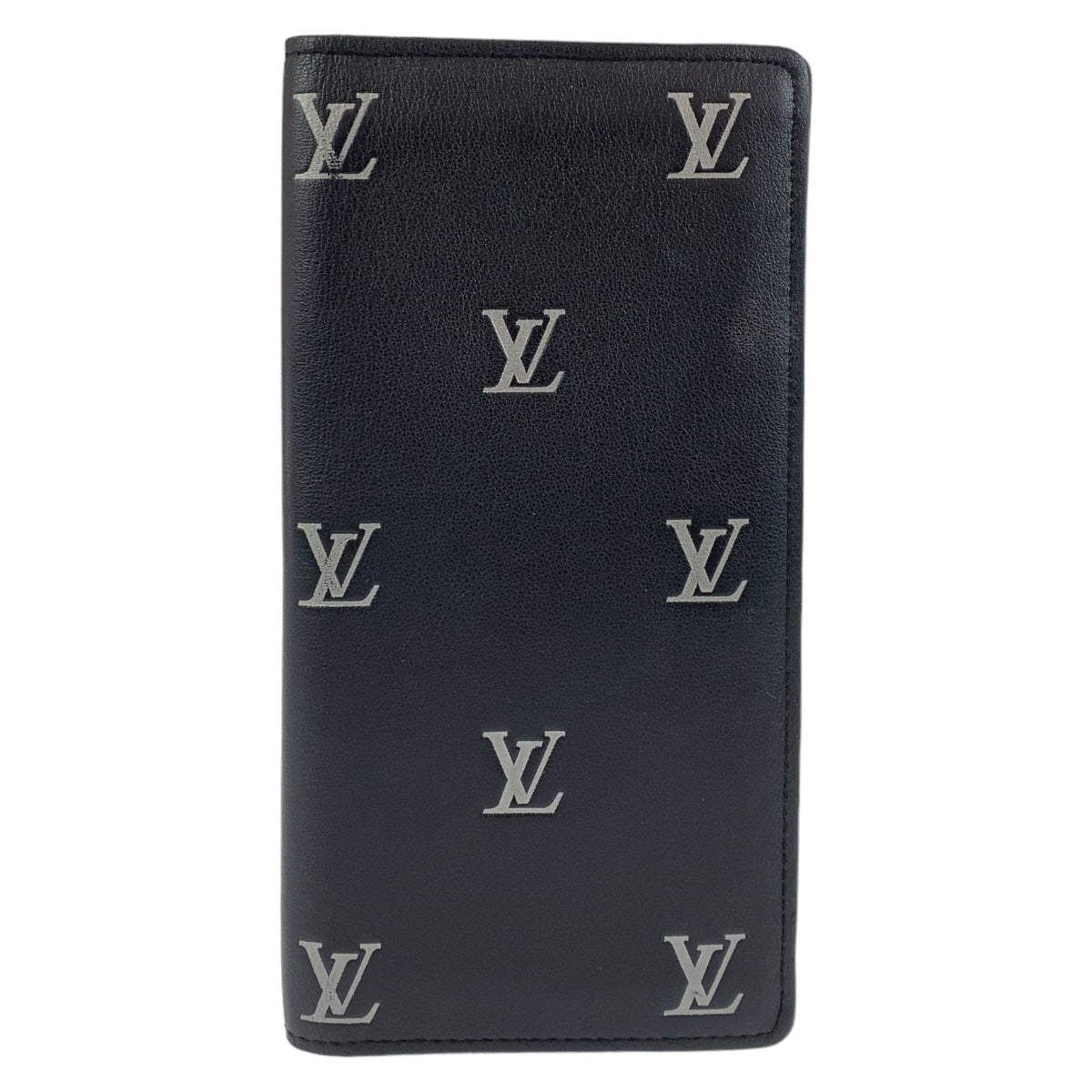 11464
LOUIS VUITTON ルイヴィトン ブラゾン ポルトフォイユ ブラザ ブラック 黒 シルバー金具 レザー M83190 長財布 ロングウォレット  メンズ ABP52