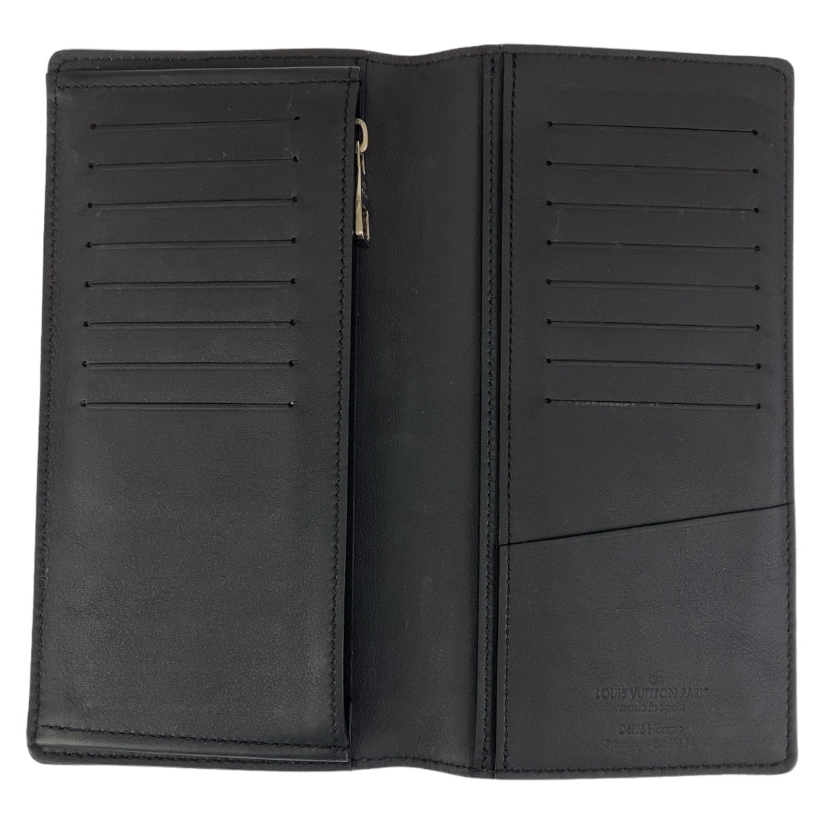 11464
LOUIS VUITTON ルイヴィトン ブラゾン ポルトフォイユ ブラザ ブラック 黒 シルバー金具 レザー M83190 長財布 ロングウォレット  メンズ ABP52