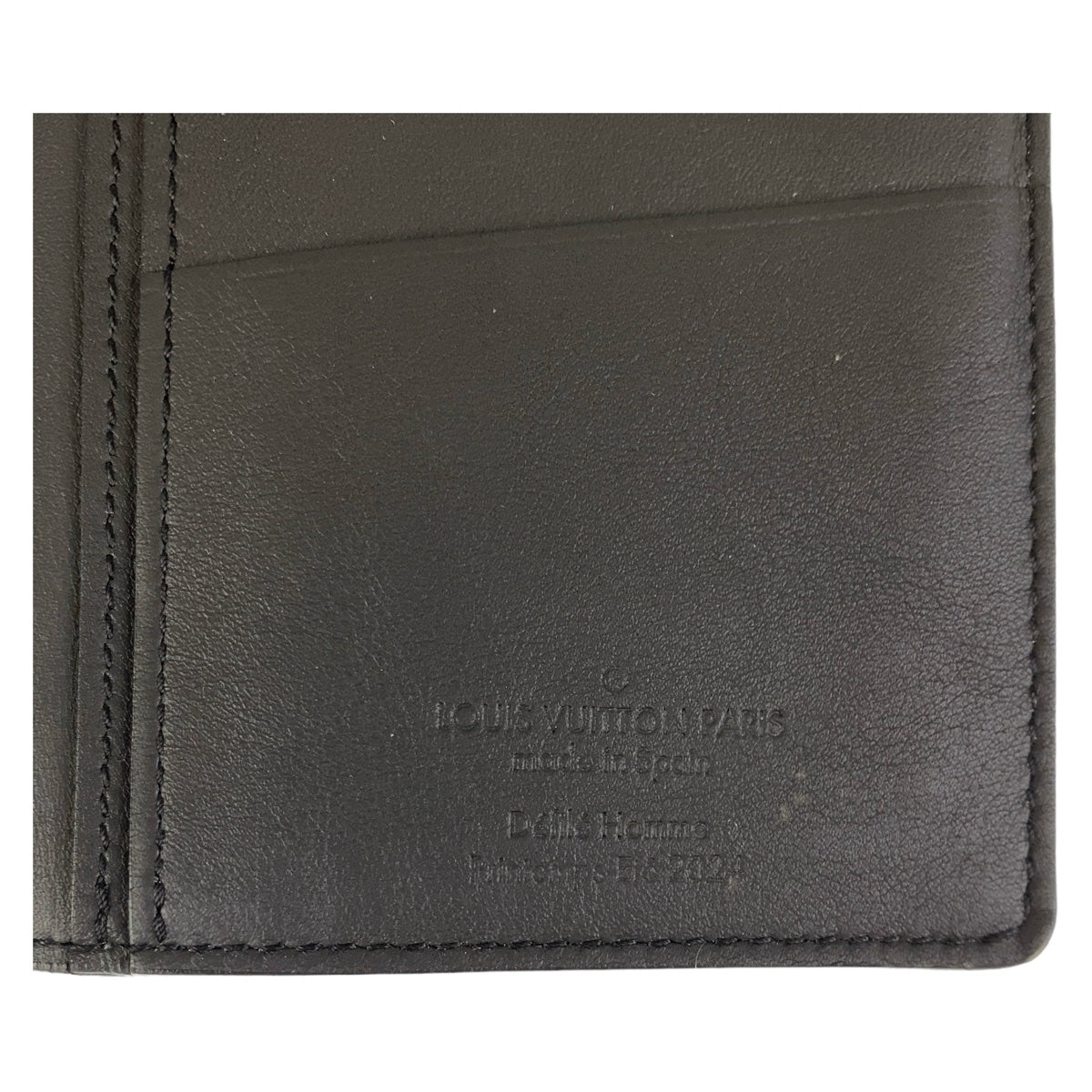 11464
LOUIS VUITTON ルイヴィトン ブラゾン ポルトフォイユ ブラザ ブラック 黒 シルバー金具 レザー M83190 長財布 ロングウォレット  メンズ ABP52
