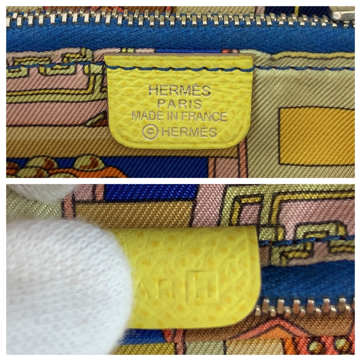 11475
HERMES エルメス アザップ シルクイン コンパクト ライムイエロー シルバー金具 レザー 折財布 コンパクトウォレット R刻印  レディース