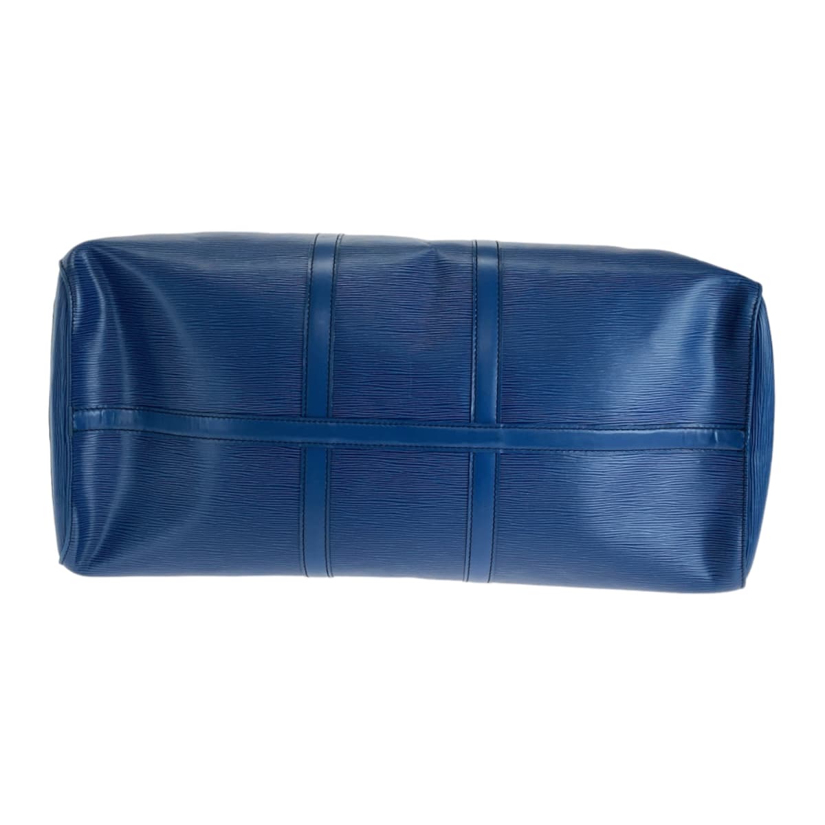 LOUIS VUITTON ルイヴィトン エピ キーポル55 ブルー ゴールド金具 レザー M42955 ボストンバッグ ハンドバッグ 男女兼用  メンズ