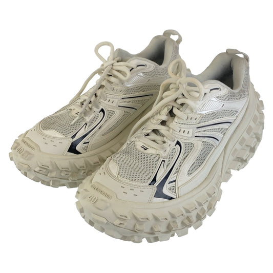 BALENCIAGA バレンシアガ ディフェンダー バウンサー サイズ表記7/26.5cm ホワイト ブラック 黒 コットン / ラバー 685613 メッシュ ローカットスニーカー  メンズ