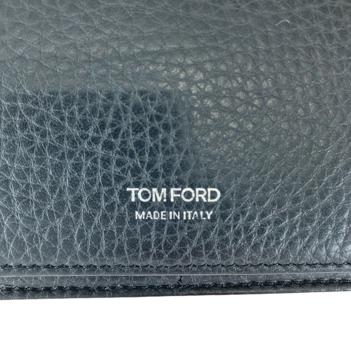 12435
TOM FORD トムフォード ブラック レザー 長財布 ロングウォレット  メンズ