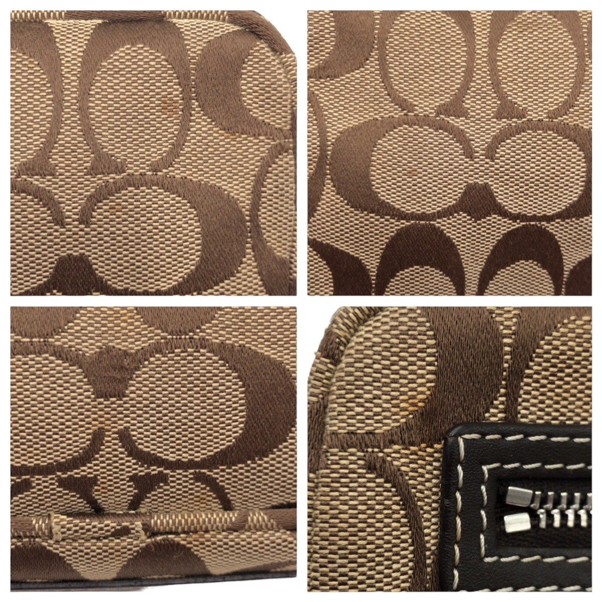 12413
 
COACH Signature Brown Canvas 6073 Shoulder Bag Pochette Crossbody Bag for Women