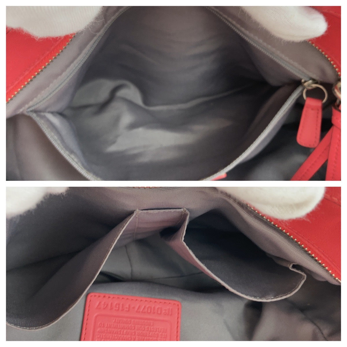 12412
COACH コーチ ピンク シルバー金具 レザー トートバッグ ショルダーバッグ  レディース AB5