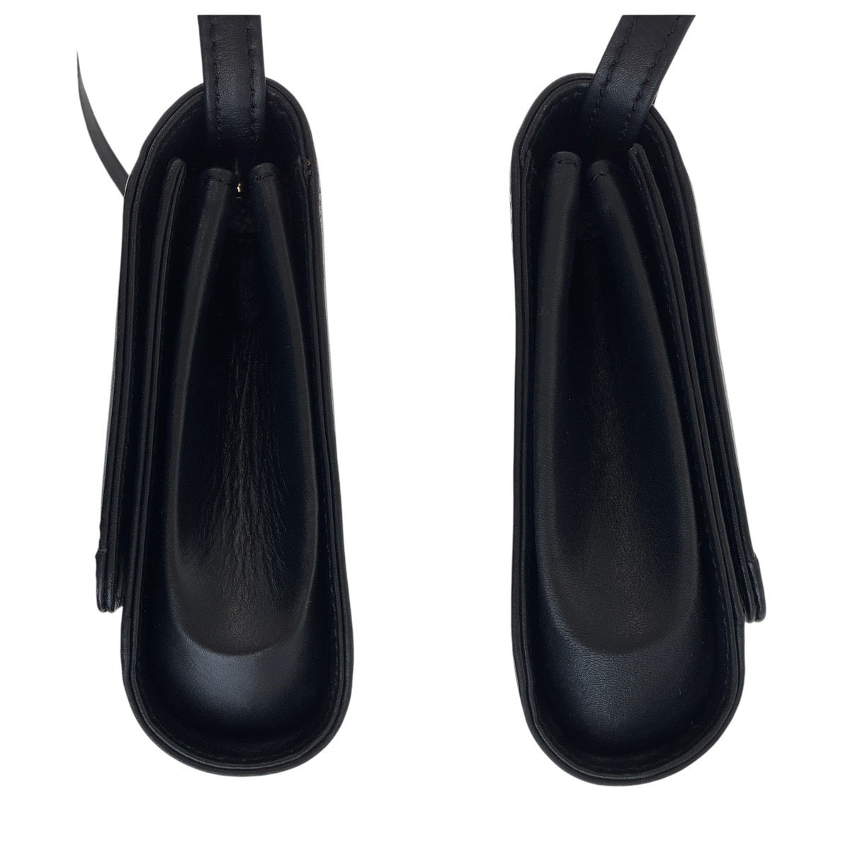 19218
CELINE セリーヌ ヴィンテージ ブラック 黒 ゴールド金具 レザー ショルダーバッグ クラッチバッグ 2way  レディース ABP