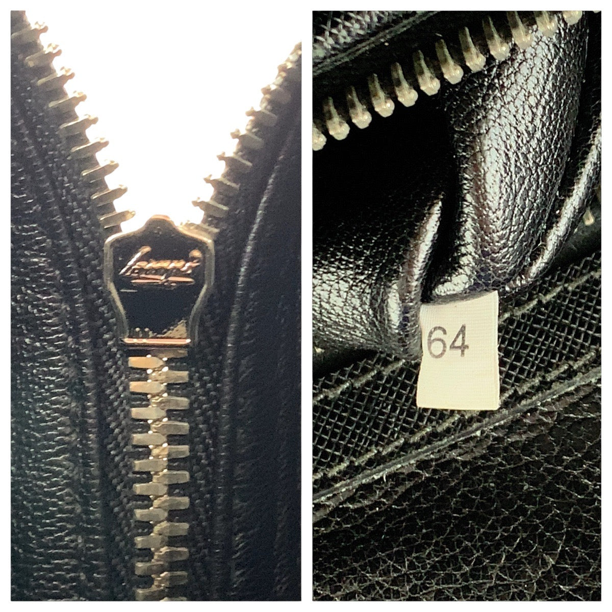12874
PRADA プラダ サフィアーノ 三角ロゴプレート ブラック 黒 シルバー金具 レザー ビジネスバッグ ブリーフケース  メンズ