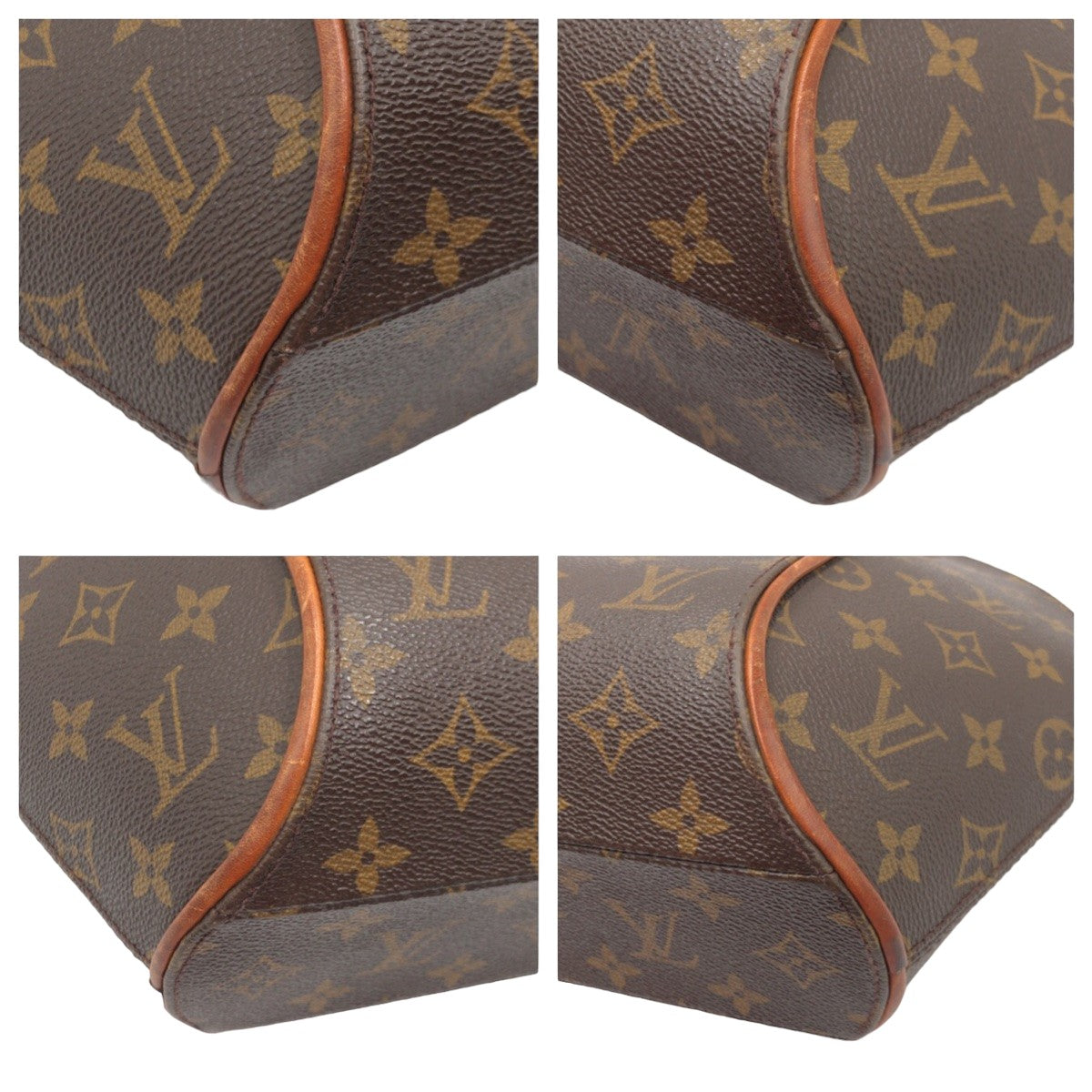 11518
LOUIS VUITTON ルイヴィトン モノグラム エリプスPM ブラウン PVC M51127 ハンドバッグ  レディース