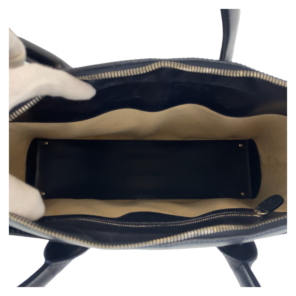 11524
TOD’S トッズ Dバッグ ネイビー シルバー金具 レザー トートバッグ ショルダーバッグ ハンドバッグ  レディース