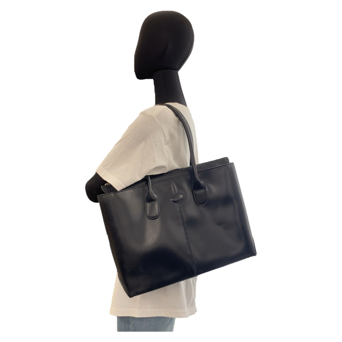 11524
TOD’S トッズ Dバッグ ネイビー シルバー金具 レザー トートバッグ ショルダーバッグ ハンドバッグ  レディース