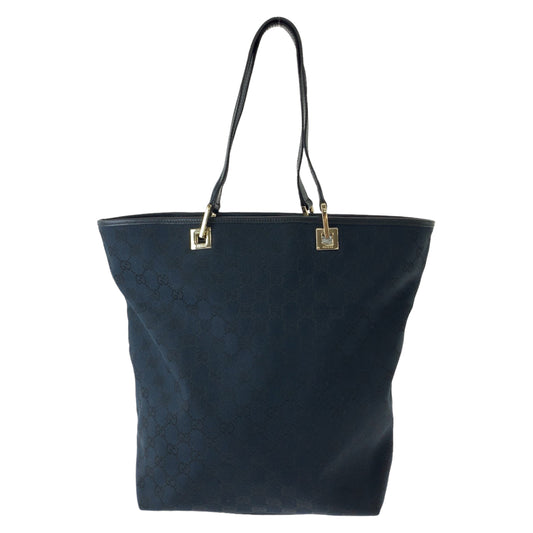 111540
GUCCI グッチ ブラック 黒 ゴールド金具 GGキャンバス 002 1098 トートバッグ ショルダーバッグ  レディース
