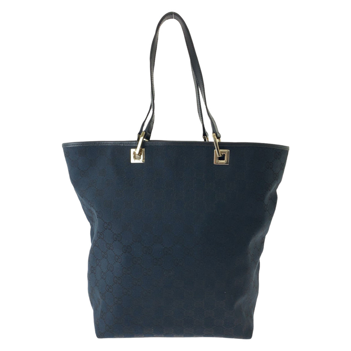 111540
GUCCI グッチ ブラック 黒 ゴールド金具 GGキャンバス 002 1098 トートバッグ ショルダーバッグ  レディース