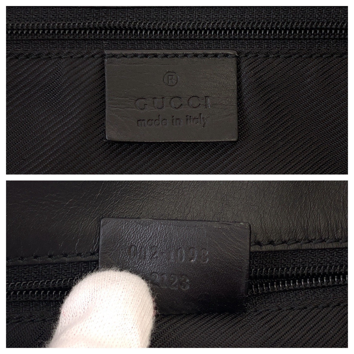 111540
GUCCI グッチ ブラック 黒 ゴールド金具 GGキャンバス 002 1098 トートバッグ ショルダーバッグ  レディース