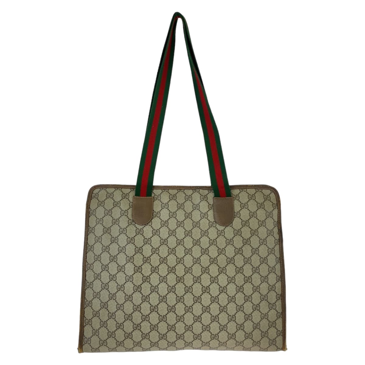 11541
GUCCI グッチ ヴィンテージ オールドグッチ シェリーライン インターロッキング ブラウン ゴールド金具 GGスプリームキャンバス / レザー 89 02 997 トートバッグ ショルダーバッグ 男女兼用  レディース