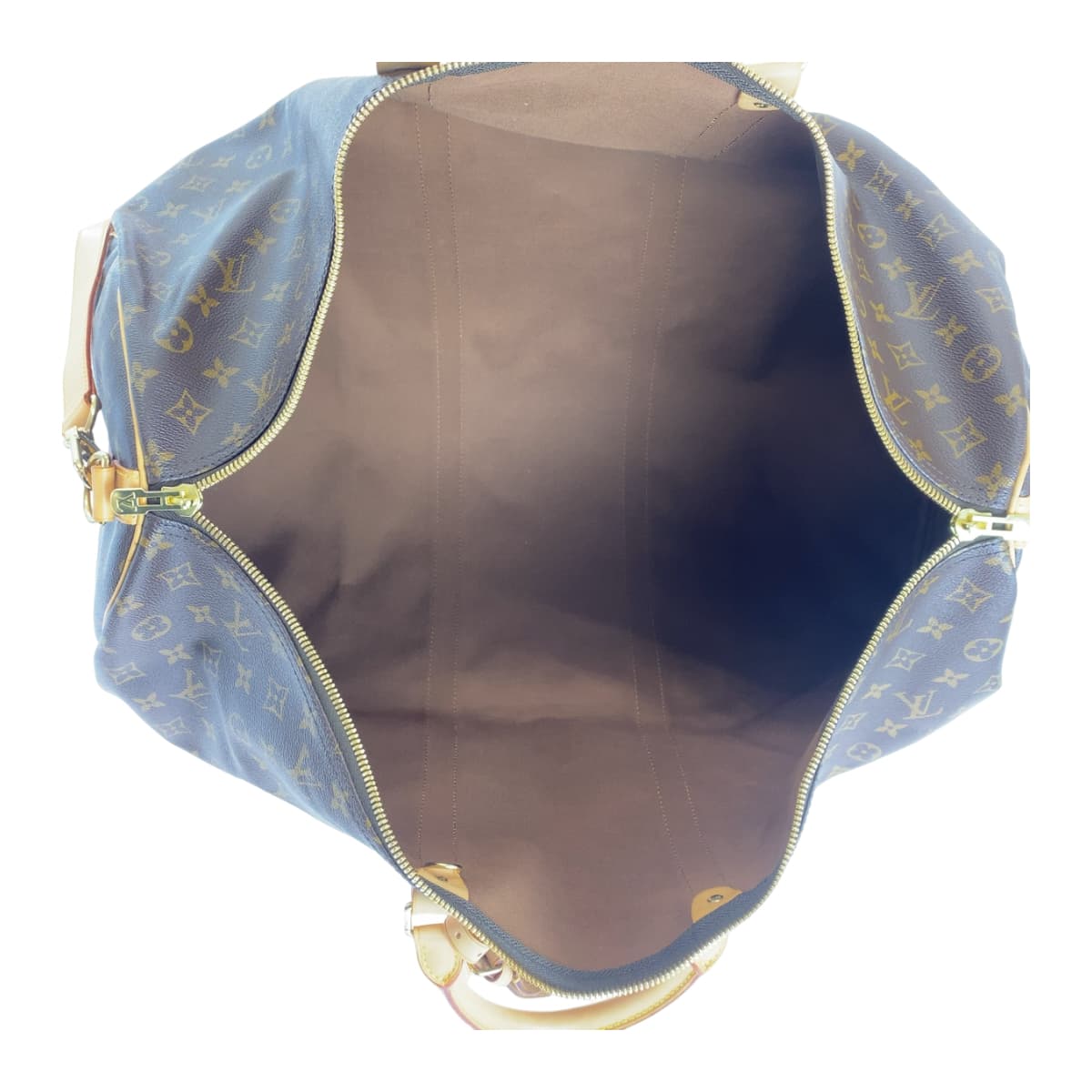 111548
LOUIS VUITTON ルイヴィトン モノグラム キーポル60 バンドリエール ブラウン ゴールド金具 PVC M41412 ボストンバッグ トラベルバッグ 男女兼用  メンズ