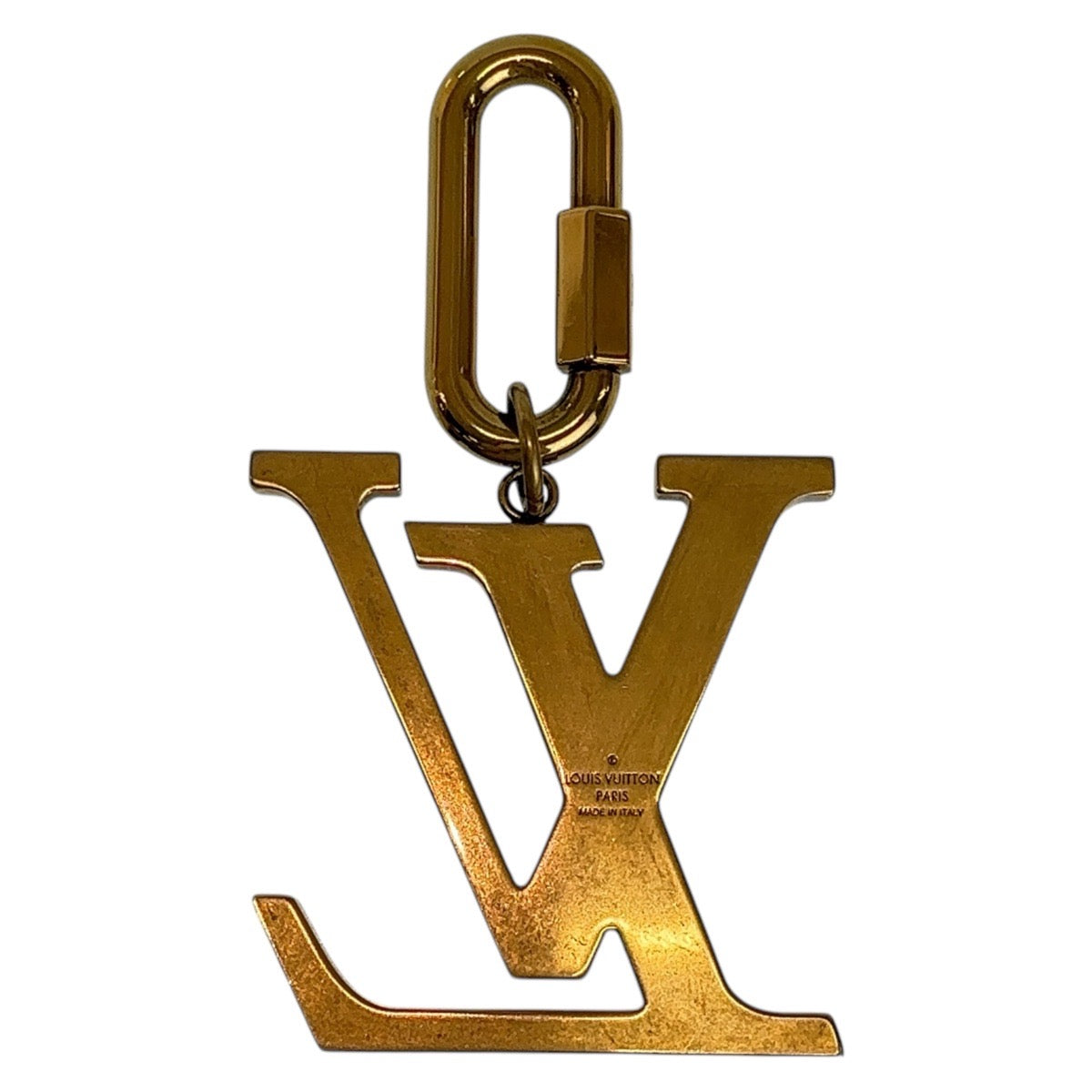 11760
LOUIS VUITTON ルイヴィトン モノグラム ビジューサック LVフラグ マルチカラー ゴールド金具 メタル MP2484 キーホルダー チャーム  メンズ
