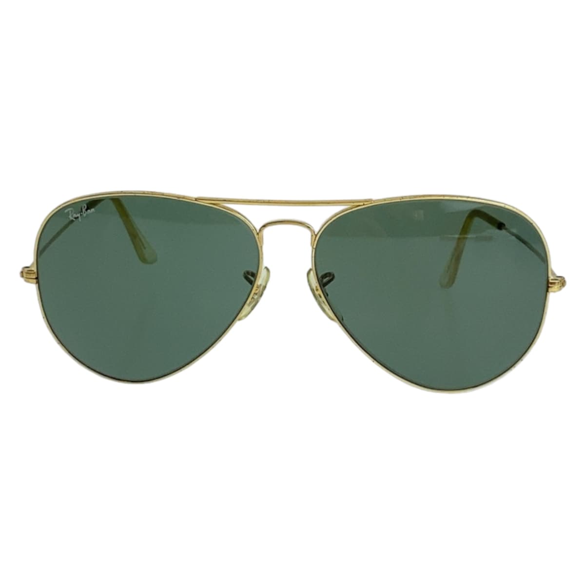 11563
Ray-Ban レイバン ヴィンテージ B＆L ボシュロム アビエーター グリーン ゴールド金具 ガラス / メタル L2846 XPBJ サングラス ティアドロップ  メンズ