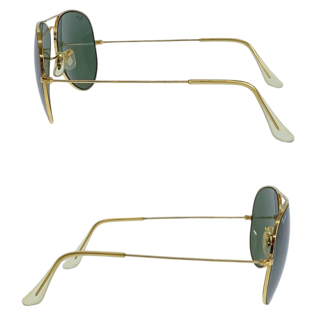 11563
Ray-Ban レイバン ヴィンテージ B＆L ボシュロム アビエーター グリーン ゴールド金具 ガラス / メタル L2846 XPBJ サングラス ティアドロップ  メンズ