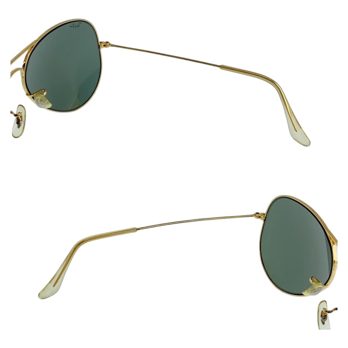 11563
Ray-Ban レイバン ヴィンテージ B＆L ボシュロム アビエーター グリーン ゴールド金具 ガラス / メタル L2846 XPBJ サングラス ティアドロップ  メンズ