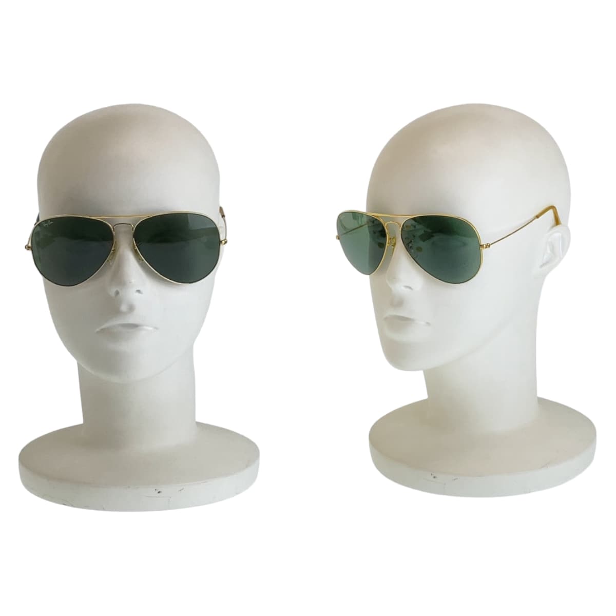 11563
Ray-Ban レイバン ヴィンテージ B＆L ボシュロム アビエーター グリーン ゴールド金具 ガラス / メタル L2846 XPBJ サングラス ティアドロップ  メンズ