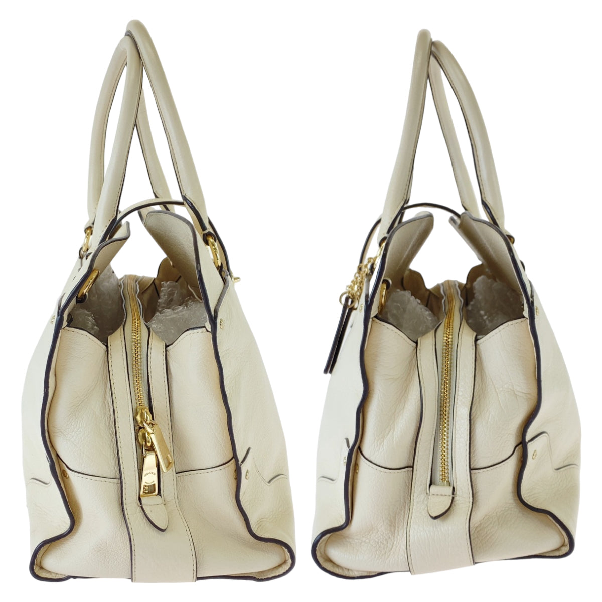 112389
COACH コーチ マーサーサッチェル ホワイト ゴールド金具 レザー トートバッグ ハンドバッグ ショルダーバッグ  レディース