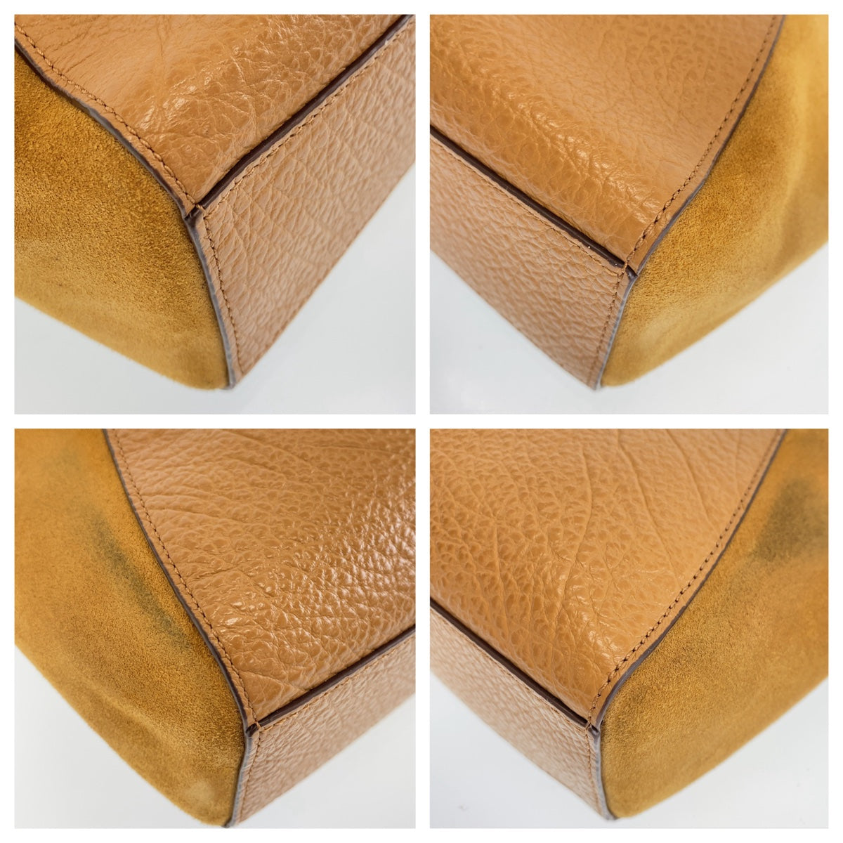 112382
COACH コーチ ライトブラウン キャメル ゴールド金具 レザー / スウェード トートバッグ ショルダーバッグ 2way  レディース
