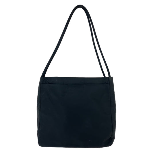11573
PRADA プラダ テスート 三角ロゴプレート ブラック シルバー金具 ナイロン トートバッグ ショルダーバッグ  レディース AB16