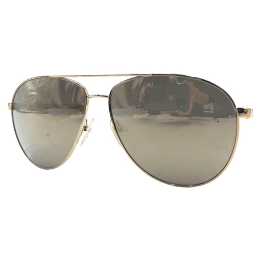 12394
PRADA プラダ パイロット ティアドロップ 三角ロゴ ホワイト ブラウン ミラー プラスチック SPR53Q 60□13 ZVN-1C0 140 3N 男女兼用 ティアドロップ  メンズ