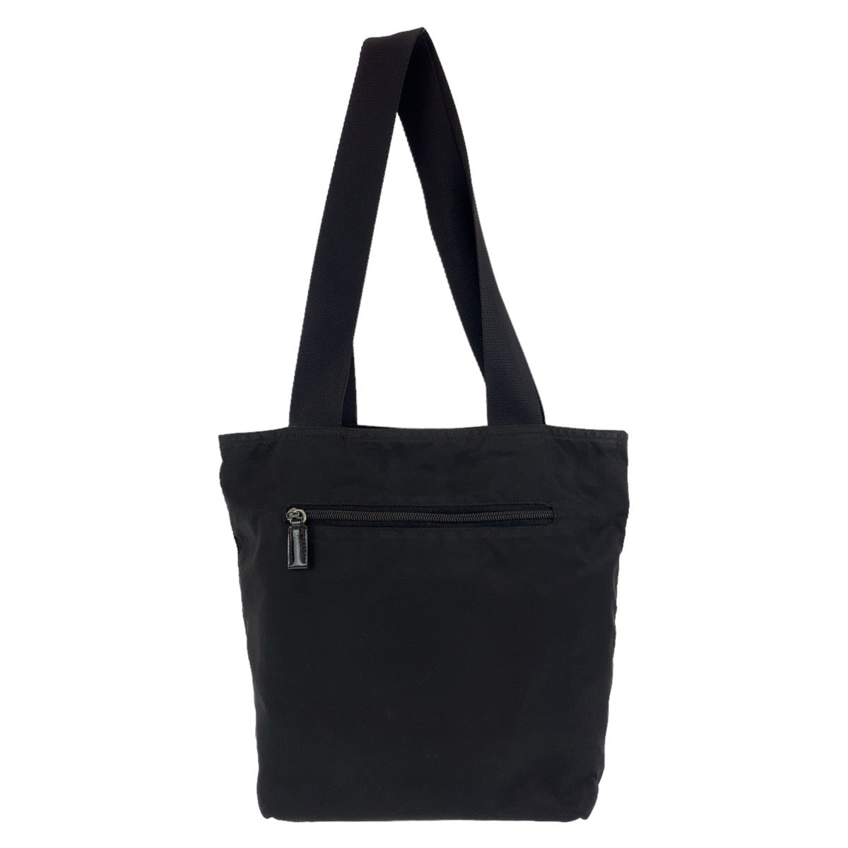 111618
PRADA プラダ テスート 三角ロゴプレート ブラック シルバー金具 ナイロン トートバッグ ショルダーバッグ  レディース