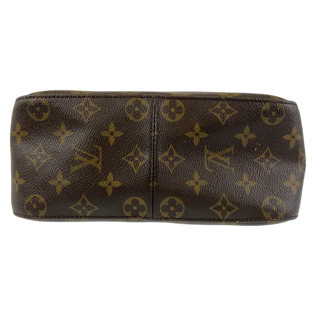 11639
LOUIS VUITTON ルイヴィトン モノグラム ルーピングMM ブラウン ゴールド金具 PVC M51146 ショルダーバッグ  レディース AB50