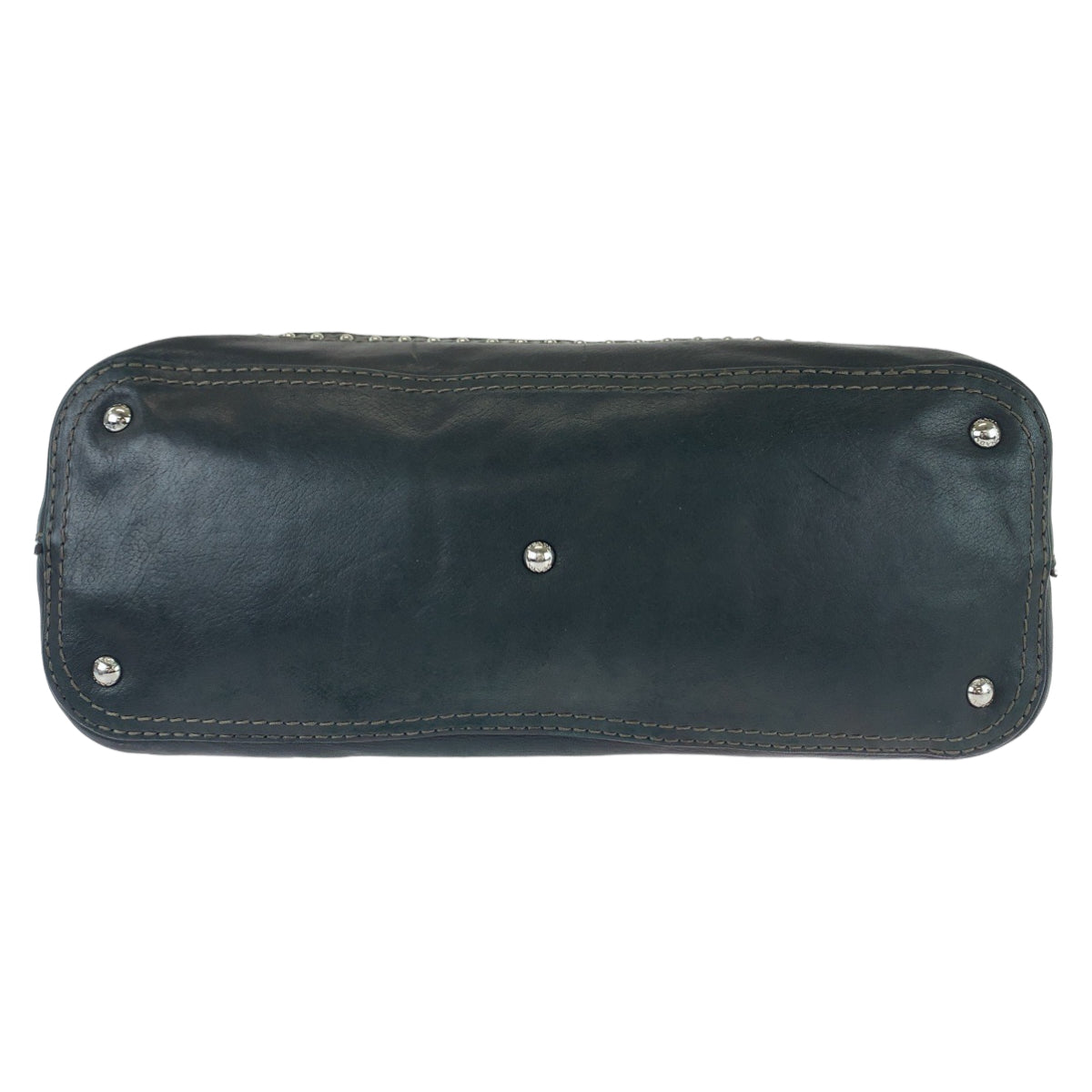 11645
PRADA プラダ テスート カモフラ柄 スタッズ カーキ ブラック 黒 シルバー金具 ナイロン / レザー BL0688 ショルダーバッグ ハンドバッグ 2way  レディース