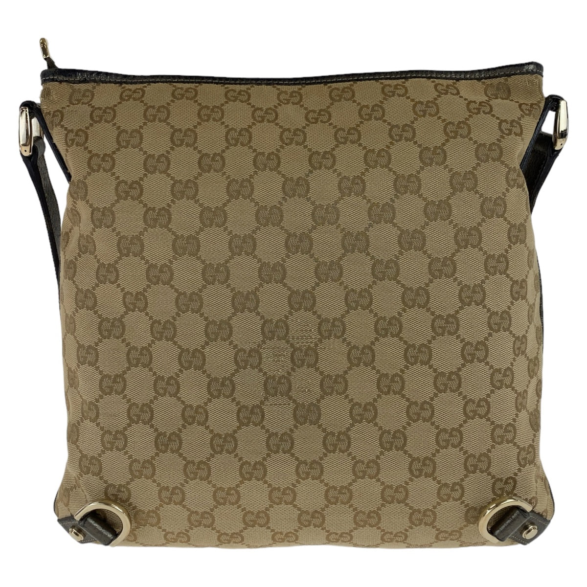 18008
GUCCI グッチ アビー GG柄 ベージュ ブラウン ゴールド金具 GGキャンバス / レザー 131326 斜め掛け ショルダーバック ポシェット  レディース AB24