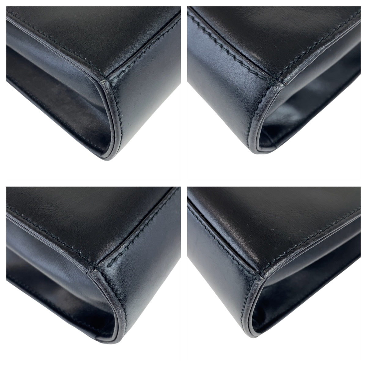 11652
GUCCI グッチ ヴィンテージ オールドグッチ レディロック ブラック 黒 ゴールド金具 レザー 004.33.0450 斜め掛け ショルダーバッグ ポシェット  レディース ABP32