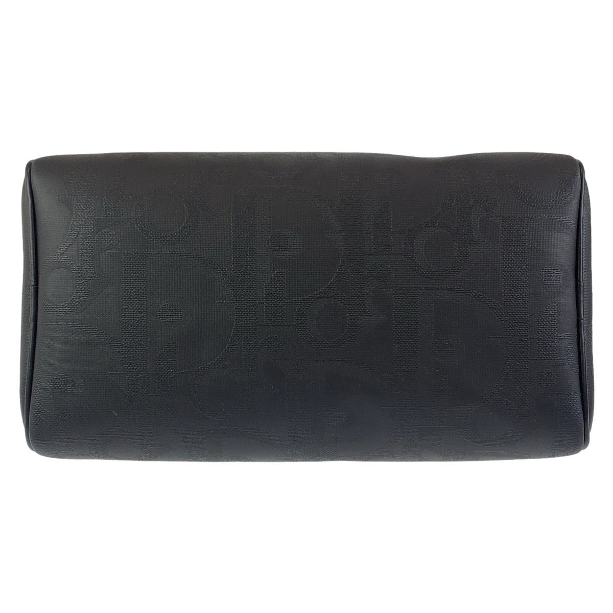 11662
Dior ディオール ヴィンテージ トロッター ブラック ゴールド金具 PVC ハンドバッグ ミニボストンバッグ  レディース