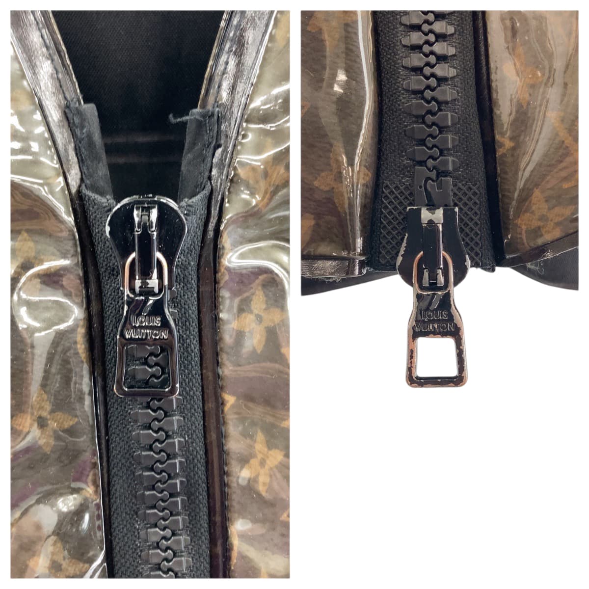 20410
LOUIS VUITTON ルイヴィトン インフレータブル モノグラム ヴァージル アブロー サイズ48 ブラウン ビニール / ポリエステル RM211 AK3 HKG75W ベスト ジレ メンズ AB100