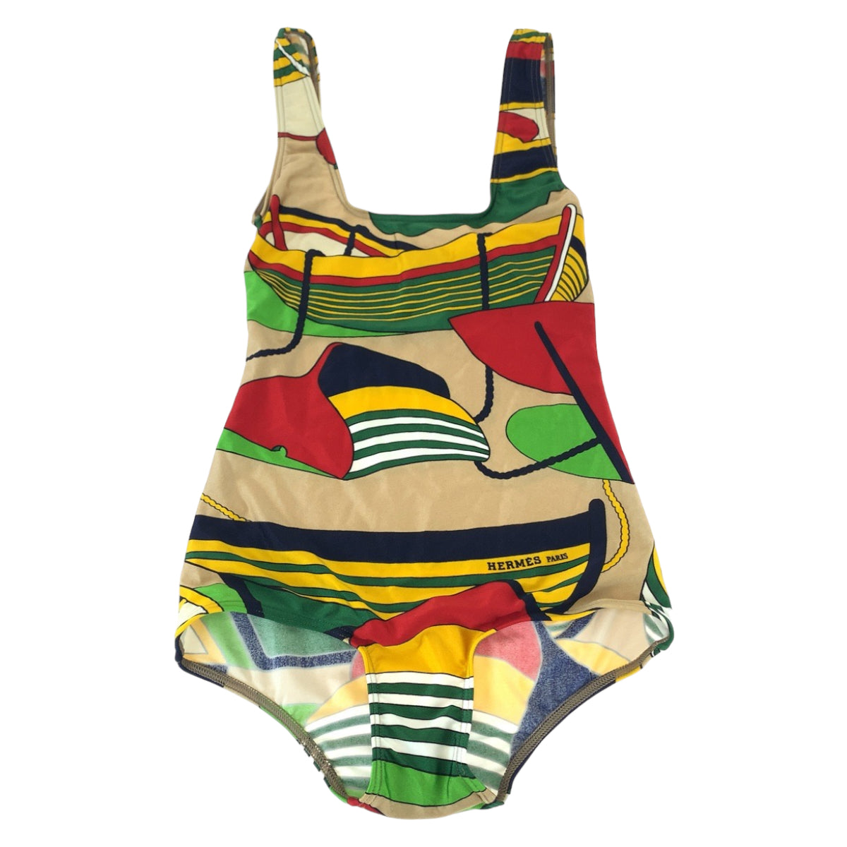 11663
 
HERMES Size 38 Multicolor Nylon Swimsuit Swimwear for Women