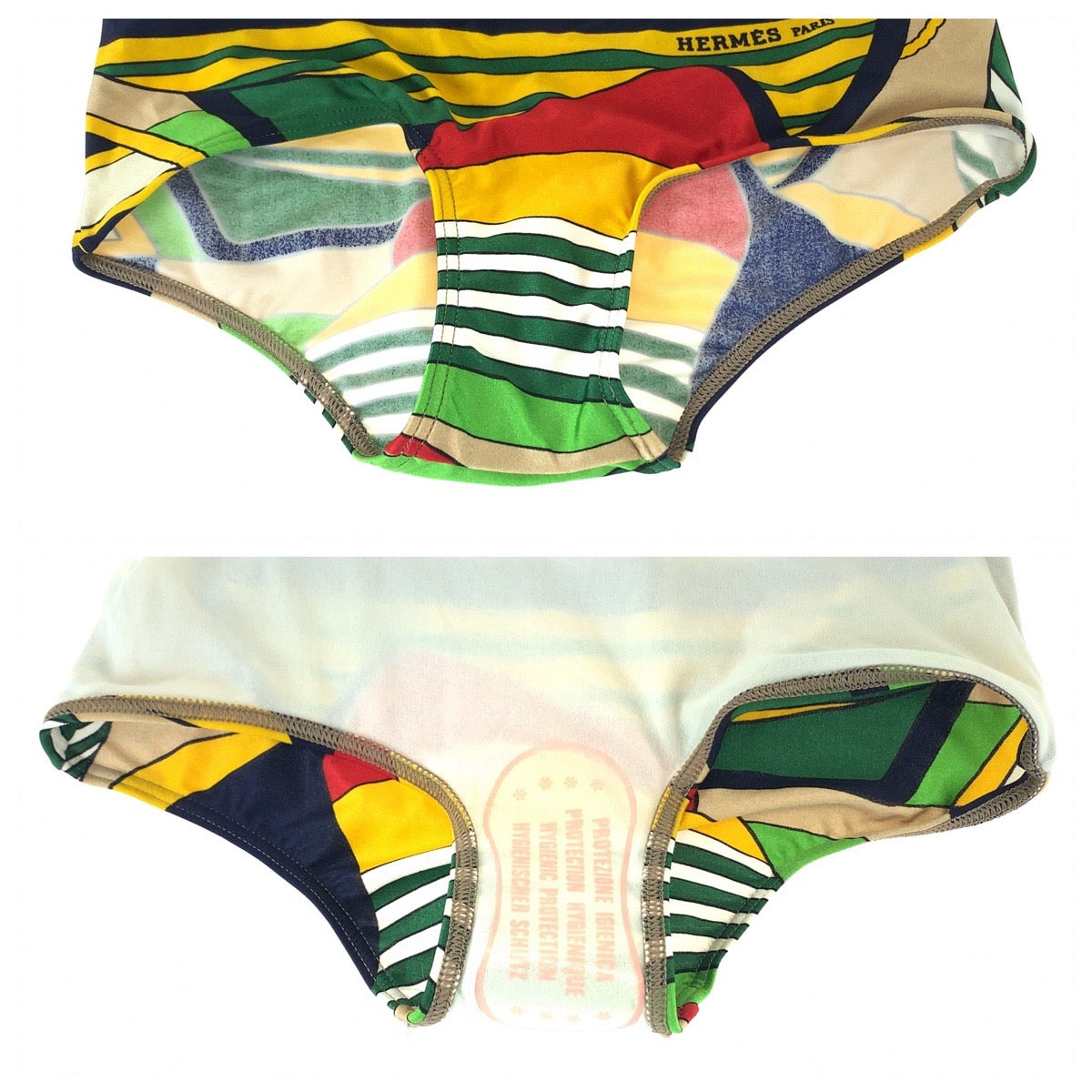 11663
 
HERMES Size 38 Multicolor Nylon Swimsuit Swimwear for Women