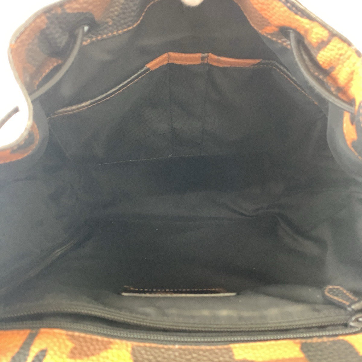 11668
COACH コーチ マンハッタン プリンテッド カモフラ柄 ブラウン ブラック レザー バックパック リュックサック  メンズ