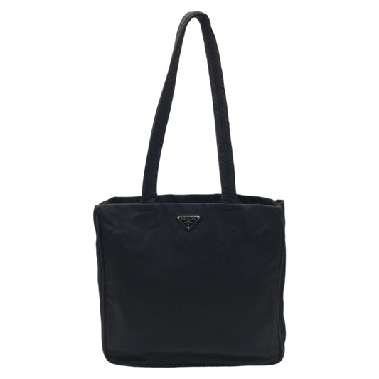 12886
PRADA プラダ テスート 三角ロゴ ブラック 黒 ナイロン B9223 トートバッグ ショルダーバッグ  レディース