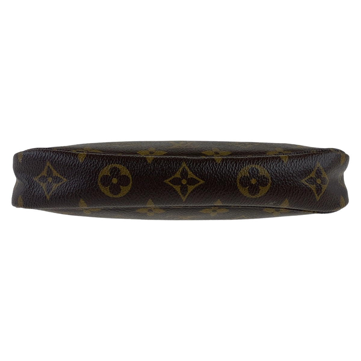 11677
LOUIS VUITTON ルイヴィトン モノグラム ポシェット アクセソワール ブラウン ゴールド金具 PVC M51980 ハンドバッグ アクセサリーポーチ  レディース