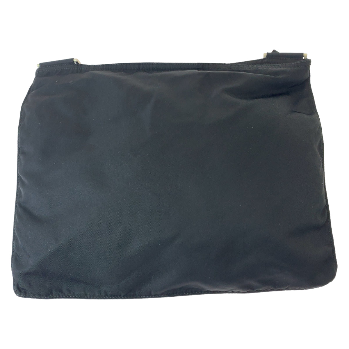 11682
PRADA プラダ テスート 三角ロゴプレート ブラック シルバー金具 ナイロン VA0053 ショルダーバッグ 斜め掛け ポシェット 男女兼用  レディース
