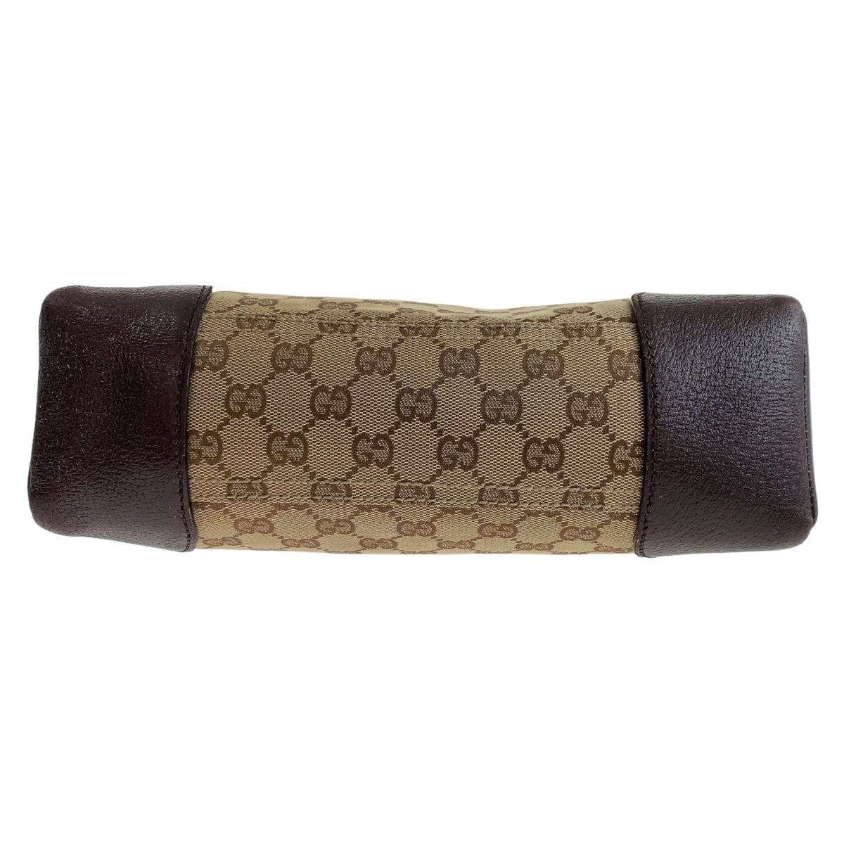 111689
GUCCI グッチ GG柄 ベージュ ブラウン シルバー金具 GGキャンバス / レザー 114273 斜め掛け ショルダーバッグ  レディース