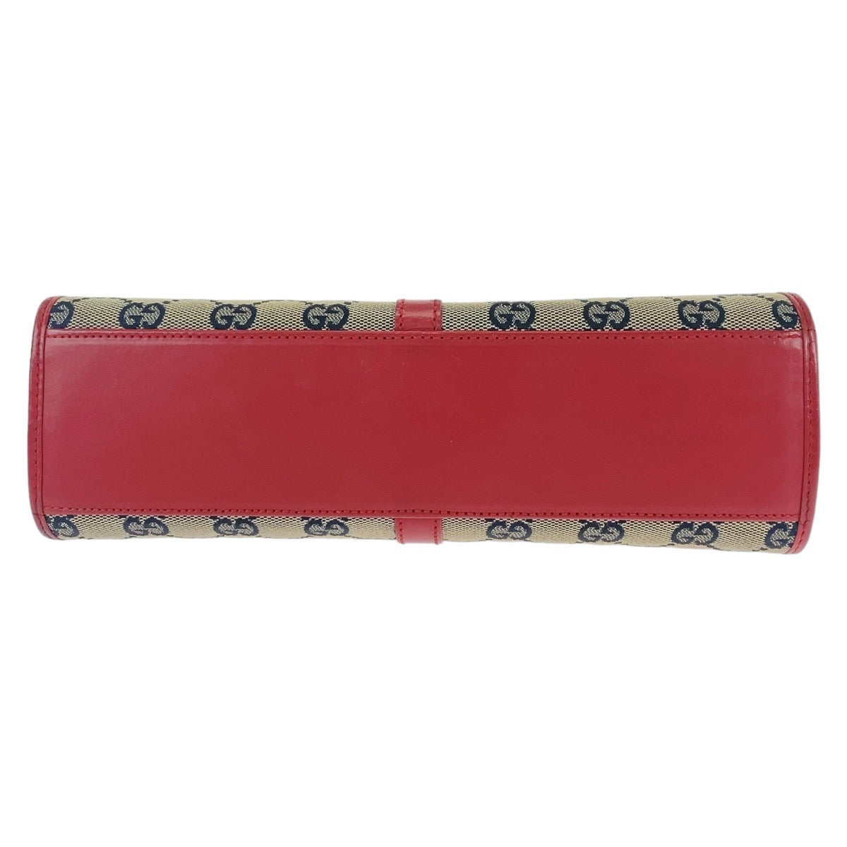 GUCCI グッチ ジャッキー レッド ベージュ ゴールド金具 GGキャンバス / レザー 001013 ショルダーバッグ ハンドバッグ  レディース
