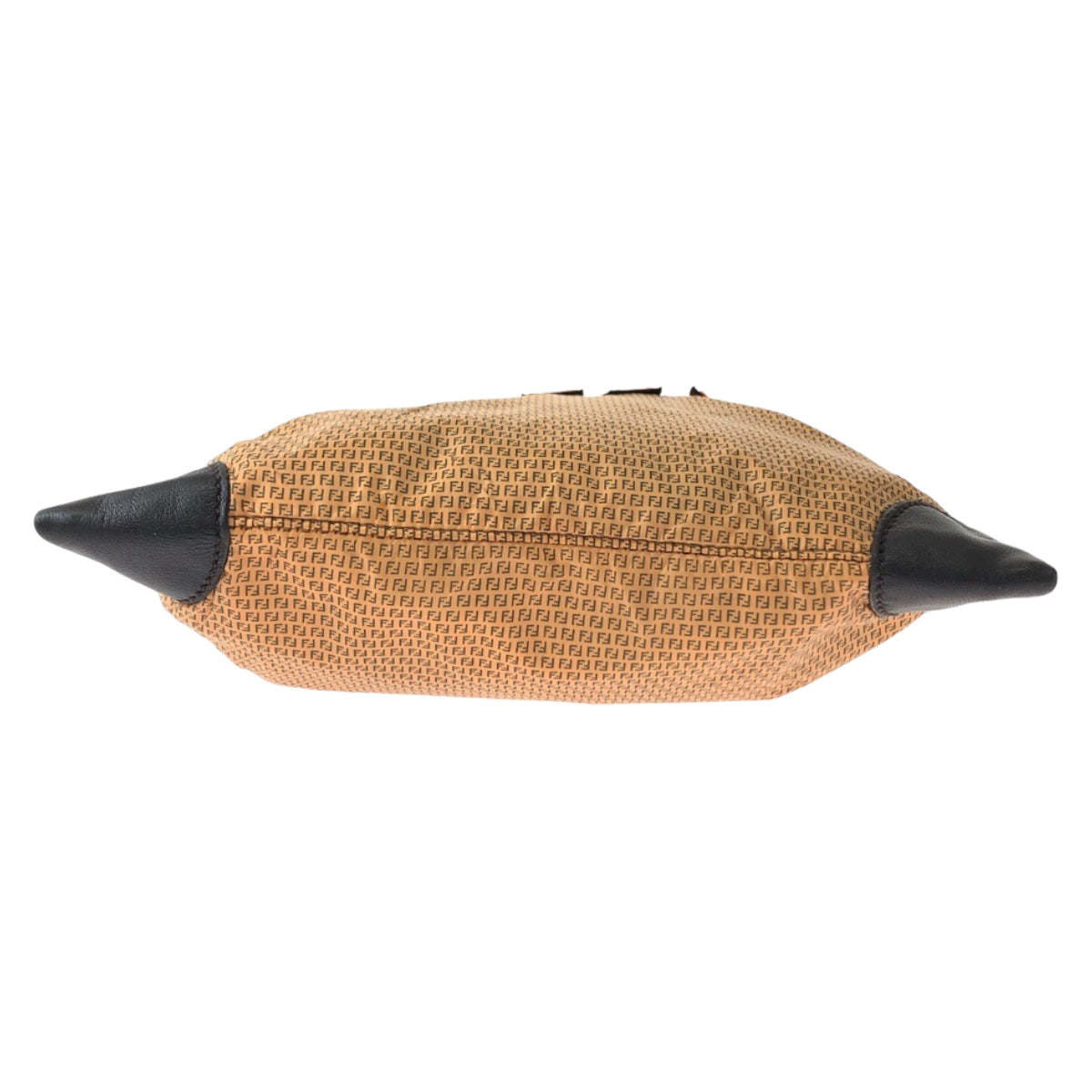 11704
FENDI フェンディ ズッキーノ柄 ブラウン オレンジ シルバー金具 ナイロン 8BTI84 ショルダーバッグ 斜め掛け ポシェット  レディース