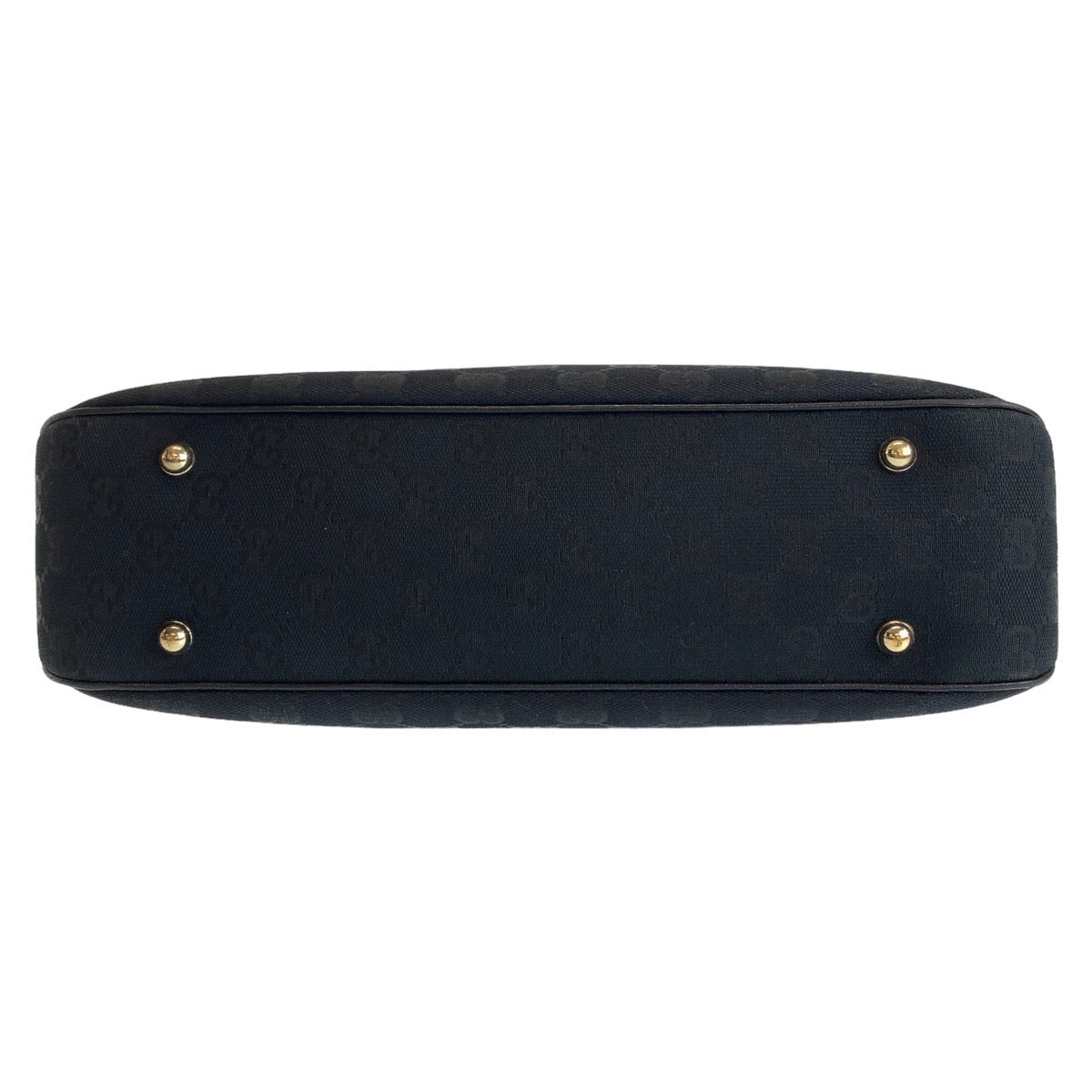 12343
GUCCI グッチ バンブー GG柄 ブラック 黒 ゴールド金具 GGキャンバス / レザー 137379 ショルダーバッグ ハンドバッグ  レディース