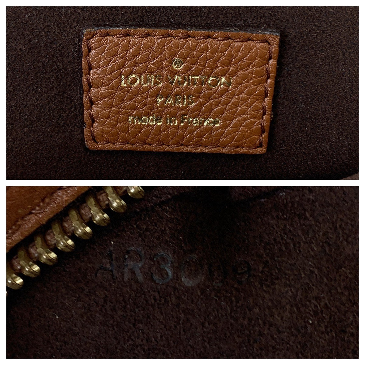 11748
LOUIS VUITTON ルイヴィトン モノグラム マヒナ ルナーPM キャメルブラウン ゴールド金具 レザー M97052 ショルダーバッグ トートバッグ  レディース