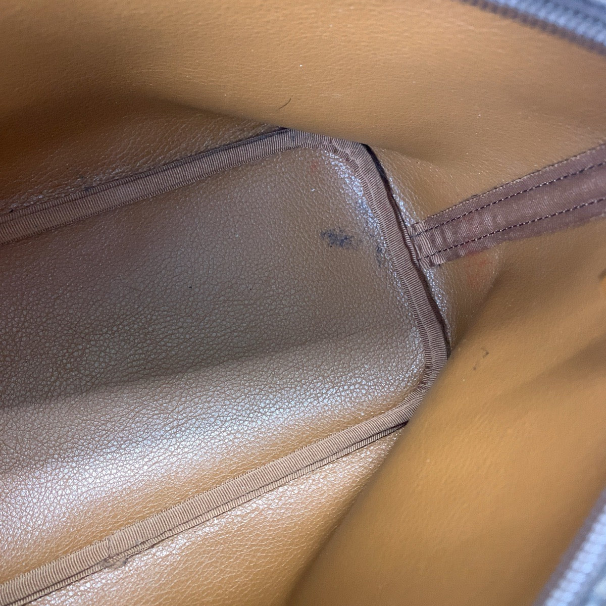 Michael Kors MK Signature Brown Gold Hardware PVC Tote Bag Handbag for Women