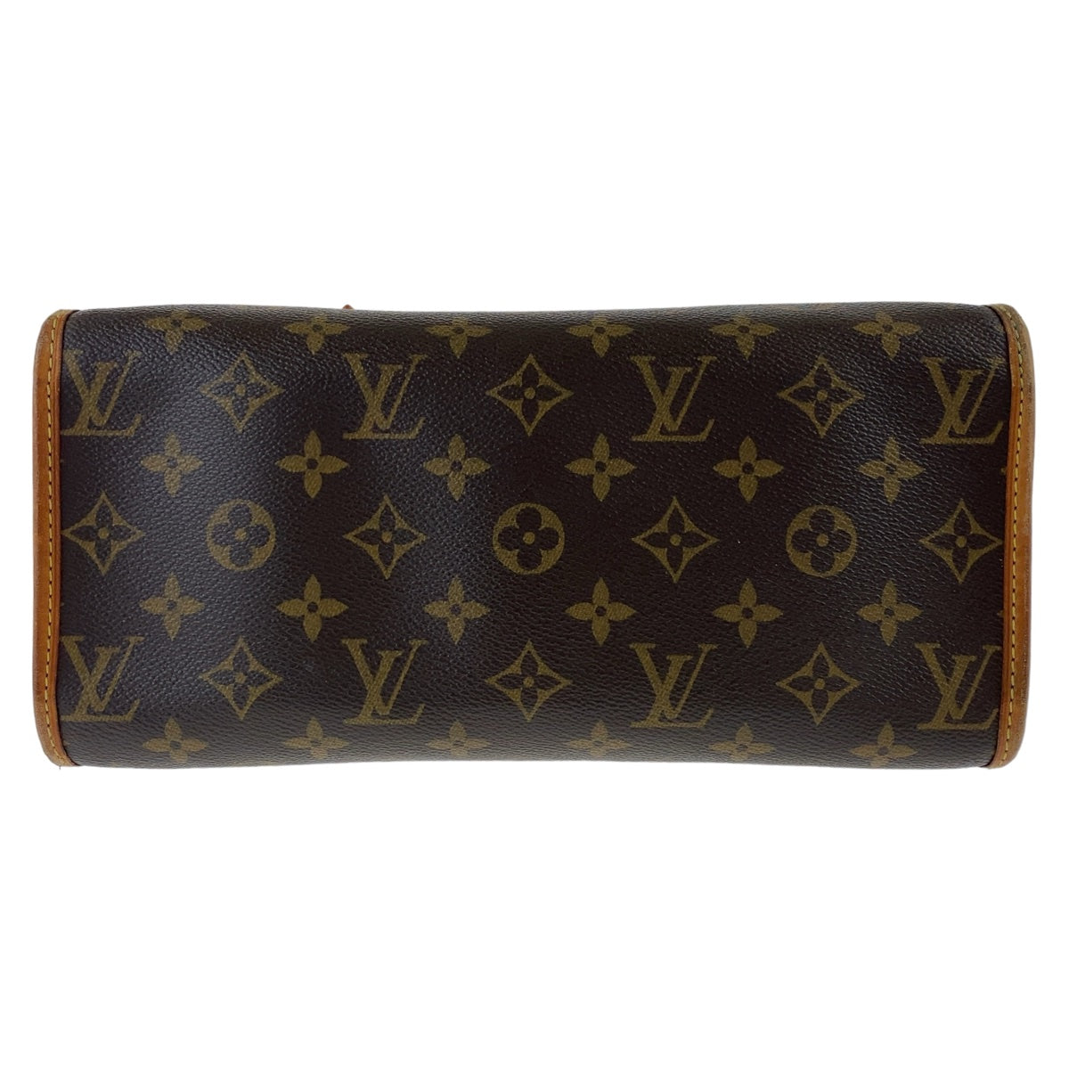 11755
LOUIS VUITTON ルイヴィトン ヴィンテージ モノグラム ポパンクール オ ブラウン ゴールド金具 PVC / レザー M40007 トートバッグ ハンドバッグ ショルダーバッグ  レディース AB43