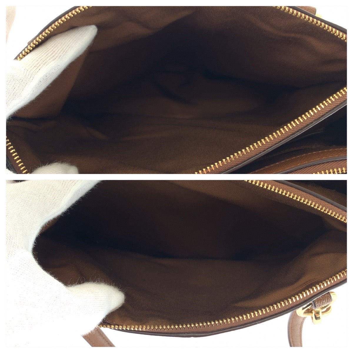 11757
COACH コーチ ミニクリスティ キャリーオール ブラウン ゴールド金具 レザー トートバッグ ショルダーバッグ  レディース