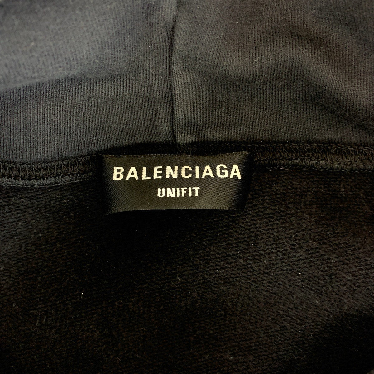 12894
BALENCIAGA バレンシアガ テーピングロゴ サイズ4 ブラック コットン PJ87 697879 TMVH2 パーカー フーディー メンズ ABP56
